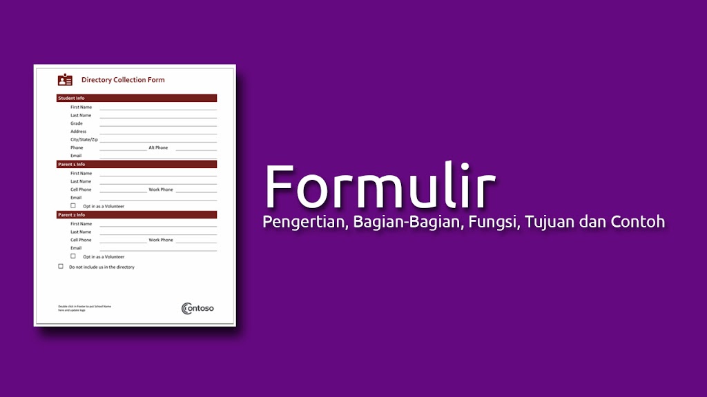 Apa itu Formulir