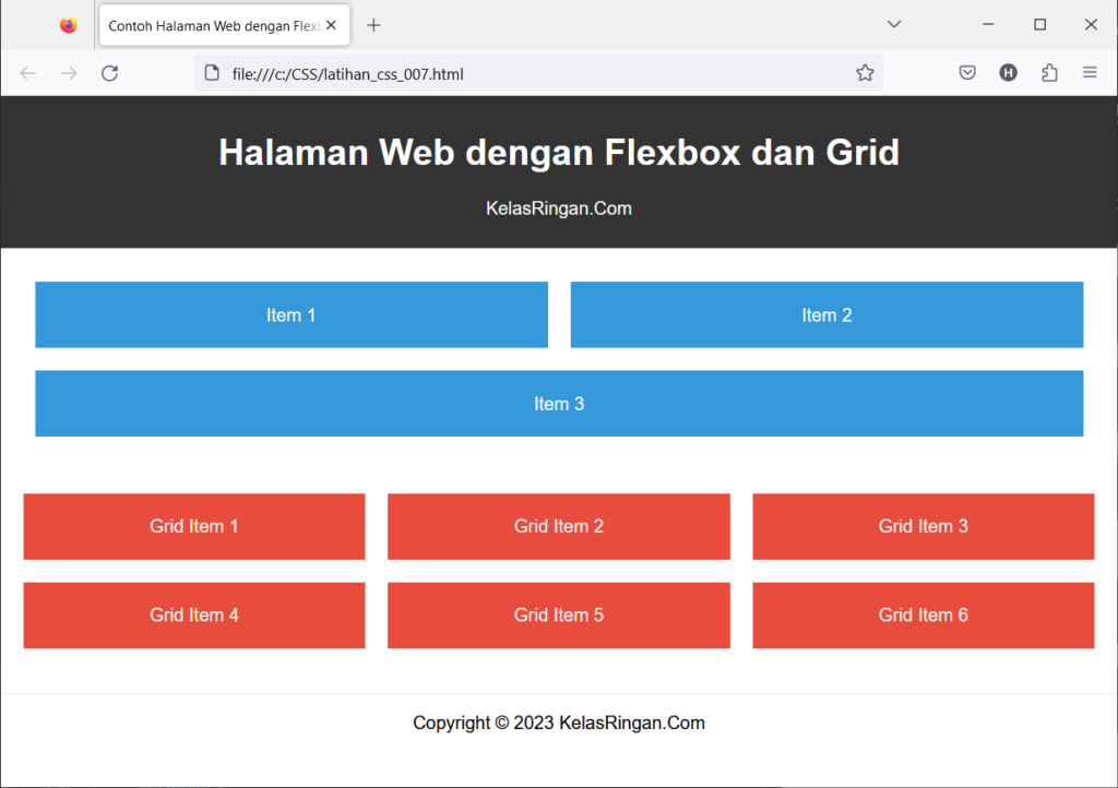 Flexbox dan Grid