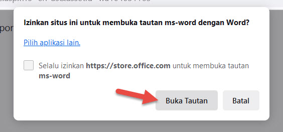 Permohonan Izin Install